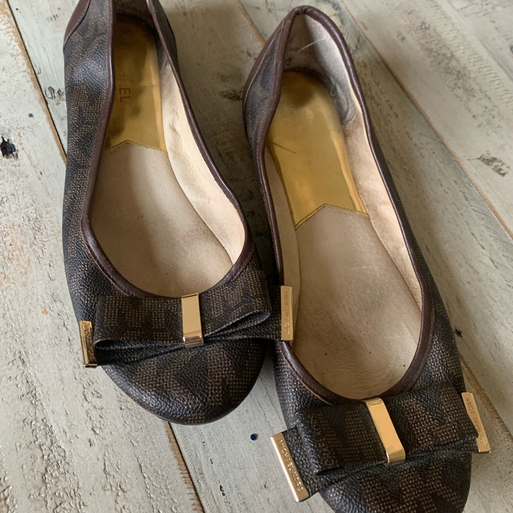 Michael Kors Logo Flats